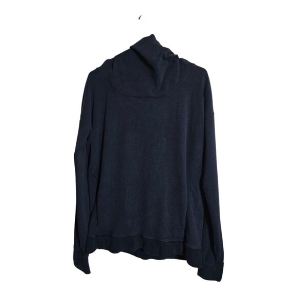 Lululemon Hoodie Women Stress Less Heathered Inkwell Blue